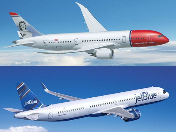 Norwegian se rapproche de JetBlue