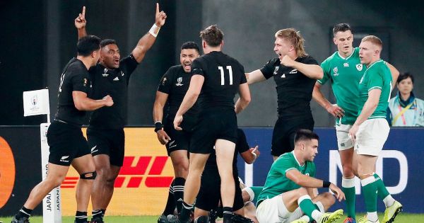 La Nouvelle-Zélande balaie l'Irlande en quart de finale du Mondial