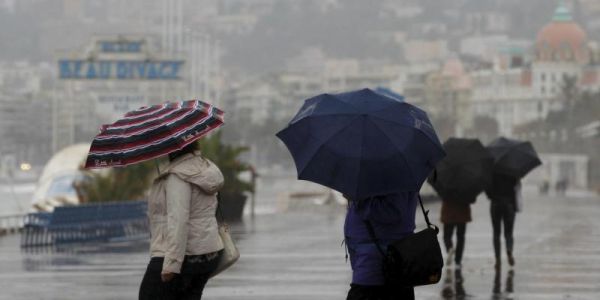 De la pluie et encore de la pluie ce lundi sur la Côte d'Azur