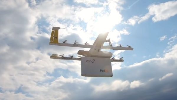 Actualité : Wing inaugure son service de livraison par drones aux États-Unis, avec FedEx et Walgreens