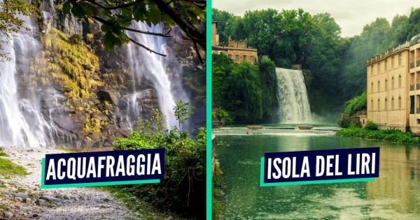 Top 10 des plus belles chutes d'eau d'Italie, acqua in bocca