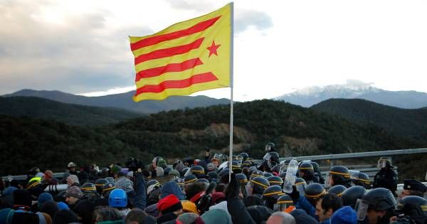 Affrontement avec les forces de l'ordre à la frontière franco-espagnole