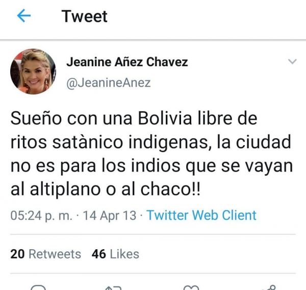 L’enjeu de ce ce qui se passe en Bolivie est aussi culturel: l’immonde bêtise face à l’aspiration des peuples à la paix dans la justice