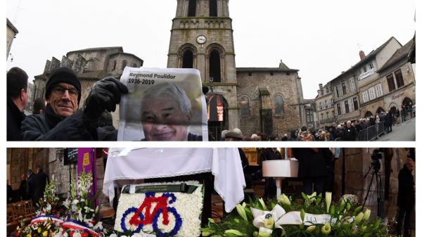 Décès de R. Poulidor: dans le Limousin, gloires du cyclisme et anonymes lui rendent un dernier hommage