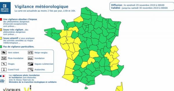 Inondations : vigilance jaune maintenue en Ille-et-Vilaine