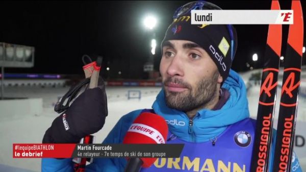 Biathlon - CM (H) - Martin Fourcade : « Le bilan de ces quatre courses à Östersund est très bon »