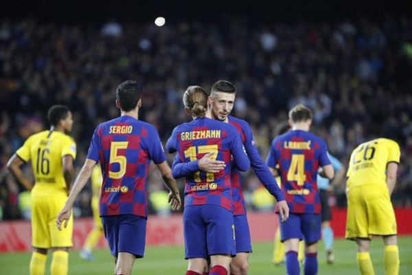 Foot - ESP - Barça - Liga : Antoine Griezmann et Clément Lenglet titulaires avec le FC Barcelone contre Majorque