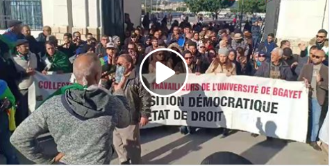 Vidéo |  Début de la 47e marche des étudiants à Bejaia