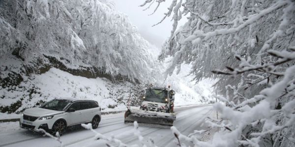 Les transports perturbés par la neige dans les Pyrénées-Orientales