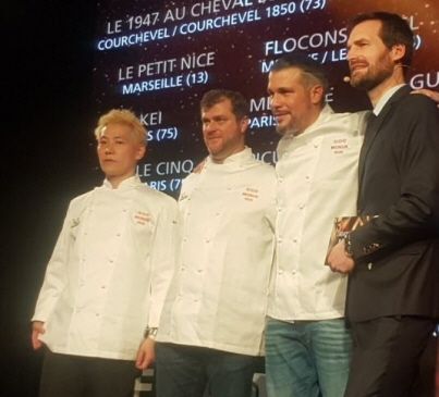 Michelin : voici les trois nouveaux restaurants récompensés de trois étoiles