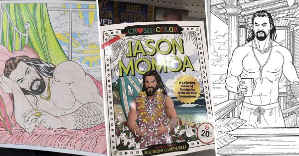 [Zone 42] Détendez-vous grâce à ce livre de coloriage entièrement dédié à Jason Momoa