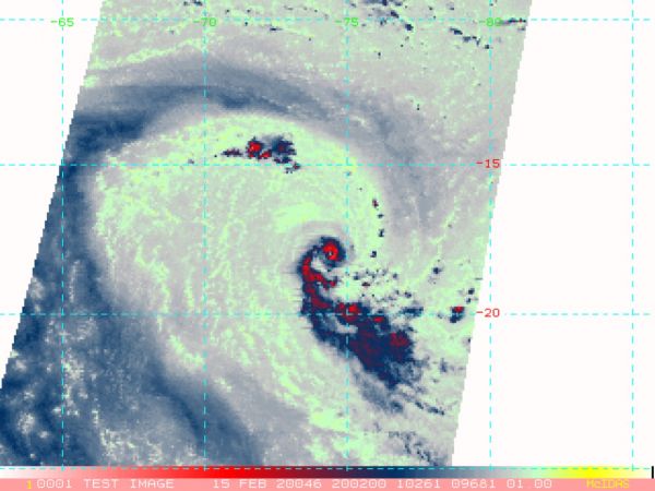 [Météo France/JTWC] GABEKILE s'est rapidement intensifié en cyclone tropical loin des terres