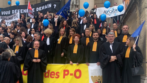 Perpignan : septième semaine de grève pour les avocats