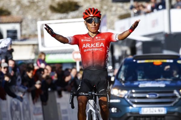 Nairo Quintana en démonstration au Tour des Alpes-Maritimes et du Var