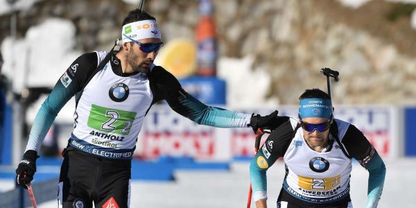 Mondiaux de biathlon : l'équipe de France remporte le relais masculin