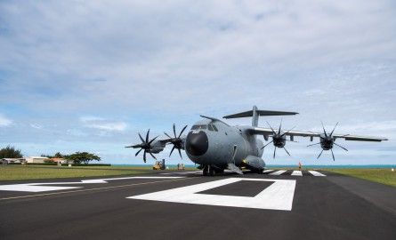 Opération Résilience : L'A400M Atlas a quitté la Polynésie dimanche matin