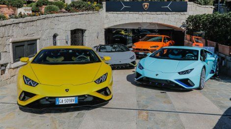 Lamborghini prend ses quartiers à Porto Cervo