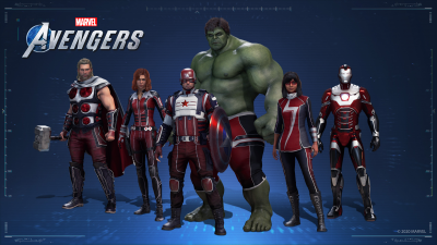 Marvel's Avengers : des skins exclusives pour des opérateurs téléphoniques, Intel et les chewing-gums 5