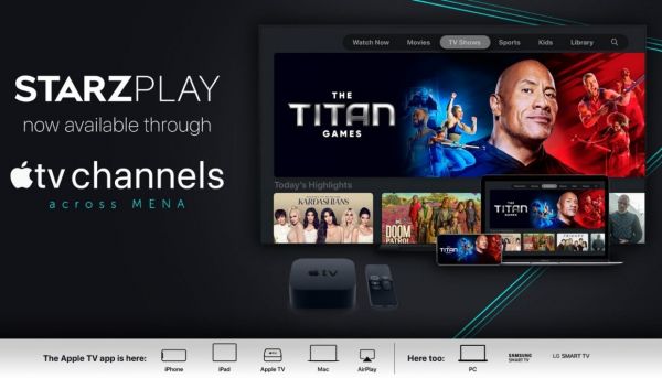 STARZPLAY est maintenant disponible via les chaînes Apple TV dans toute la région MENA