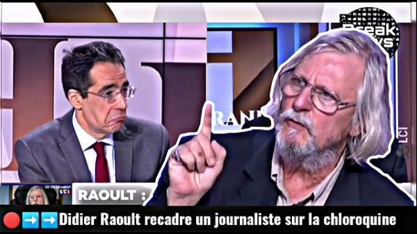 Didier Raoult recadre un journaliste en plein direct sur LCI !