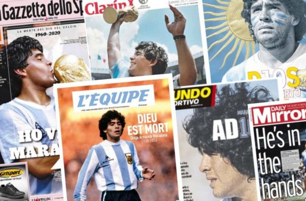 Décès de Maradona : le vibrant hommage de la presse mondiale