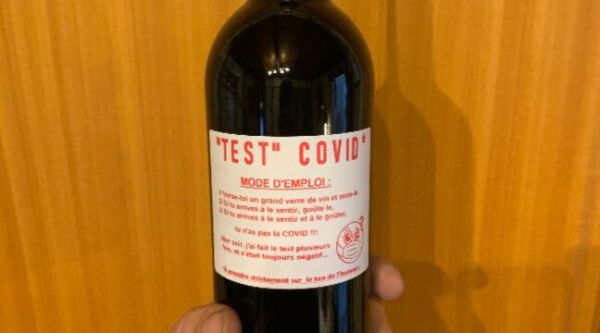 Gironde : La cuvée « Test Covid » d'un vigneron donne soif aux amateurs