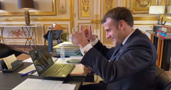 Vendée Globe. Emmanuel Macron en visio avec Jean Le Cam et Kevin Escoffier : Yes We Cam