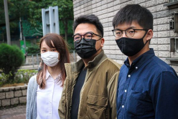 A Hong Kong, Joshua Wong, Agnès Chow et Ivan Lam réduits au silence