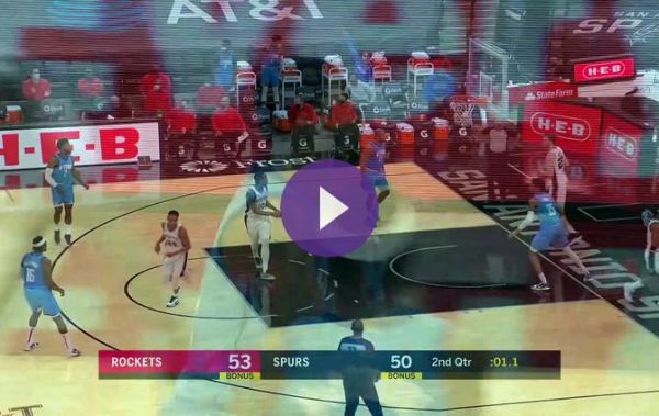 NBA : Les Spurs viennent à bout des Rockets dépeuplés