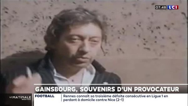 Gainsbourg, souvenirs d'un provocateur
