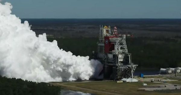 La NASA a testé avec succès sa fusée géante SLS pour la Lune