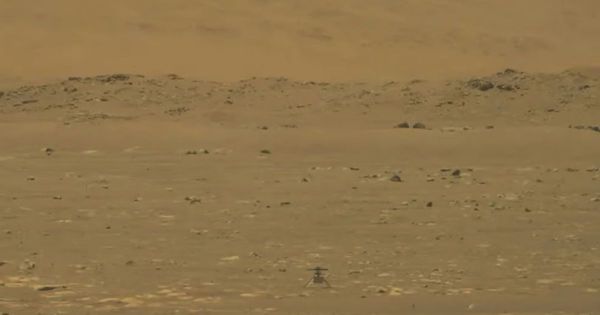 L'hélicoptère Ingenuity de la Nasa a réussi son vol sur Mars