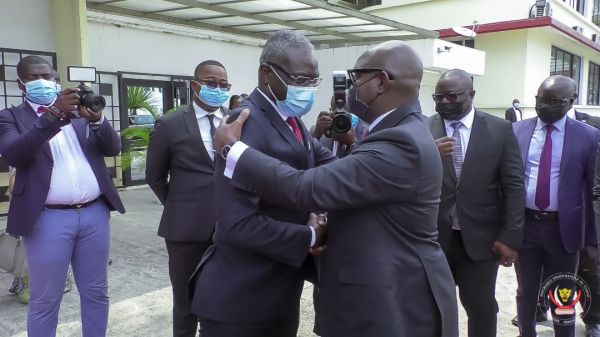 RDC-Congo Brazzaville : Sama Lukonde échange avec Anatole Colinet sur plusieurs domaines de la vie socio-économique