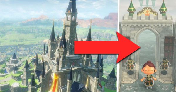 Animal Crossing New Horizons : elle recrée le château d'Hyrule de The Legend of Zelda pour un résultat à couper le souffle