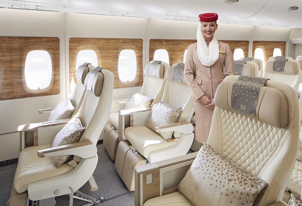 Emirates commercialise sa classe premium économique
