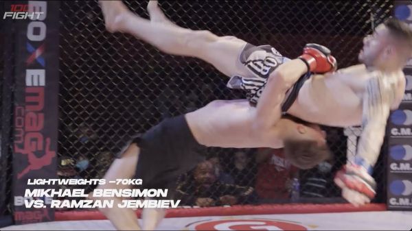 Replay: Ramzan Jembiev vs Mikhael Bensimon – Vidéo du combat – 100% FIGHT