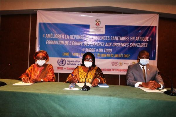 OMS/Projet SURGE: 50 experts togolais à lécole de la réponse aux urgences sanitaires en Afrique (aLome.com)