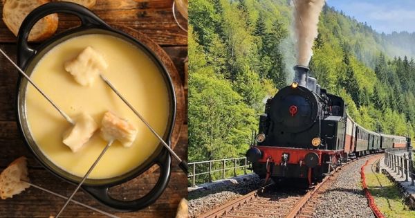 Alerte bon plan : dégustez une fondue à bord d'un authentique train à vapeur !
