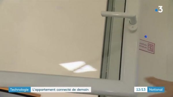 Technologie : l'appartement connecté de demain - JT France3 - 11/12/2018