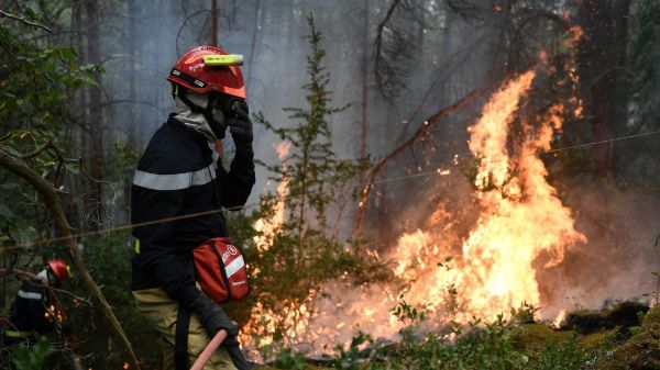 Incendie en Aveyron : le feu reprend, 50 hectares de plus brûlés