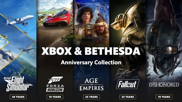 Xbox et Bethesda célèbrent les anniversaires de 5 jeux phares pendant 6 semaines