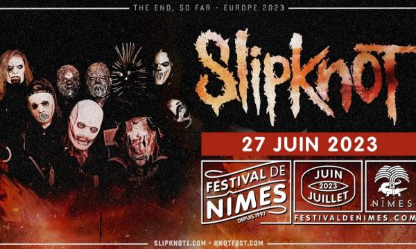 Slipknot annonce son retour au Festival de Nîmes