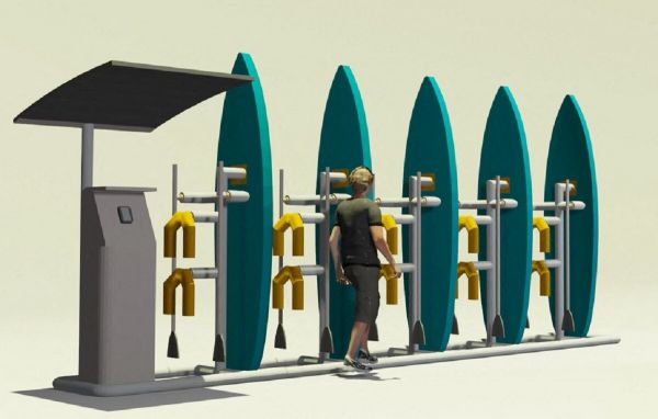Loire-Atlantique : bientôt des stations de location de paddles en libre-service sur les plages