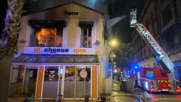 Montpellier : incendie dans un restaurant près de la Comédie, l'établissement et les immeubles voisins évacués
