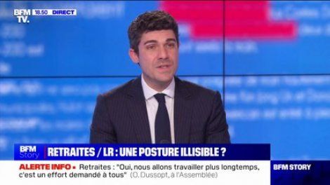 Aurélien Pradié: "Les leçons de fidélité reçues par Bruno Le Maire, c'est un peu comme des leçons de droit fiscal reçues par Jérôme Cahuzac"