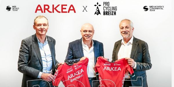 Cyclisme. Arkéa prolonge son partenariat avec l'équipe bretonne jusqu'en 2025