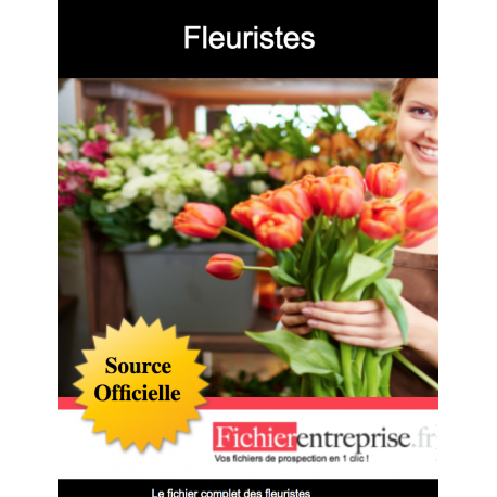 Fichier email des fleuristes