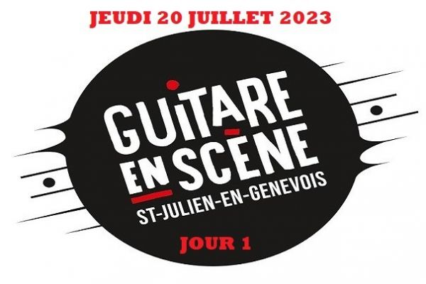 Guitare en scène : Jeudi 20 juillet 2023