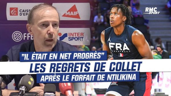 Basket / Equipe de France : "Il était en net progrès" regrette Collet après le forfait de Ntilikina