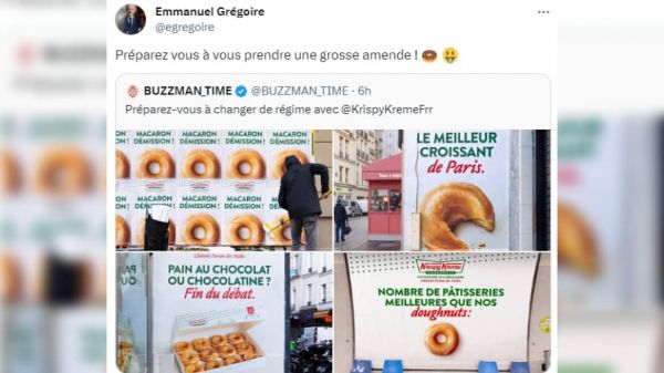 Paris: la ville promet "une grosse amende" après une campagne publicitaire sauvage de Krispy Kreme